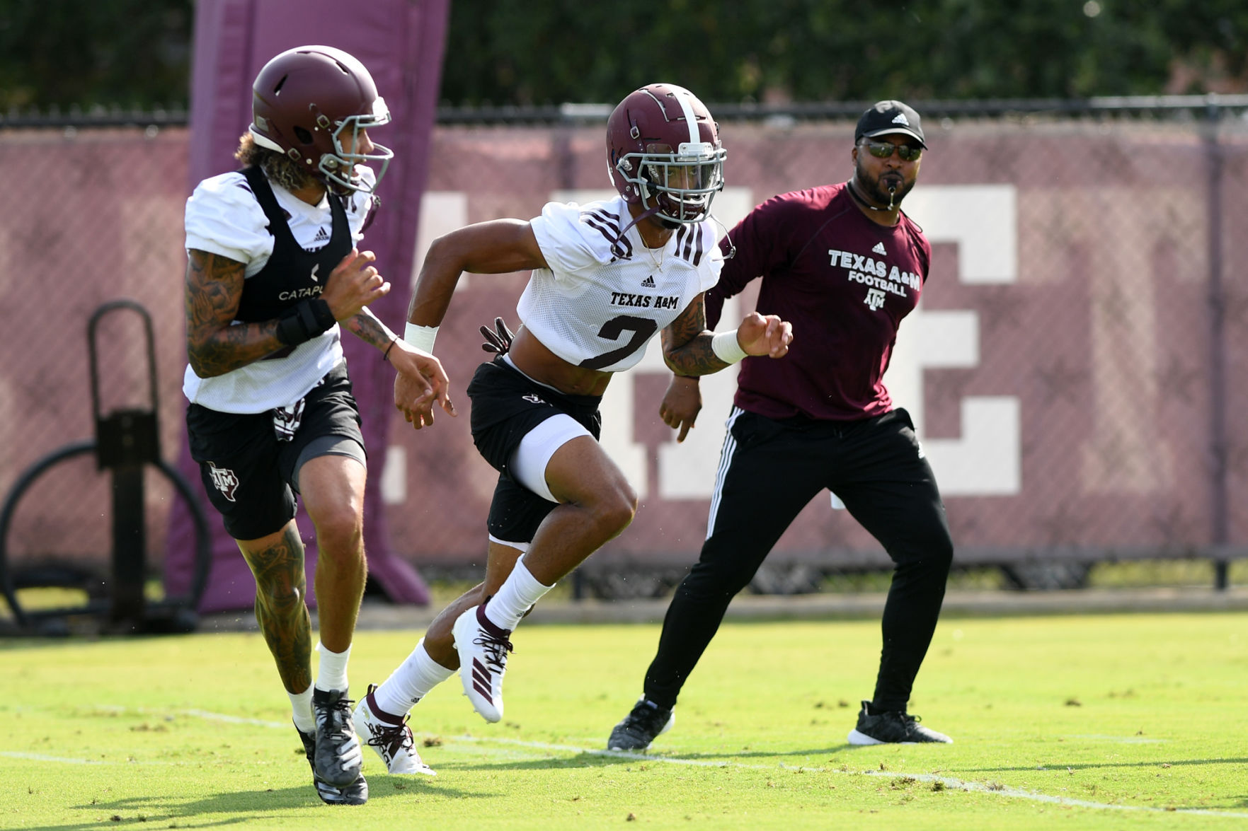 Texas A&M football practice